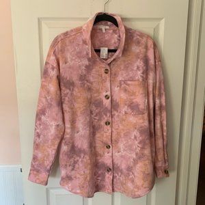 Maurice's tie dye shacket - 2X